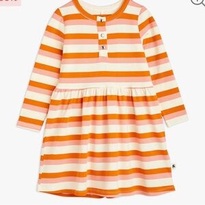 Organic Mini Rodini Striped Dress
